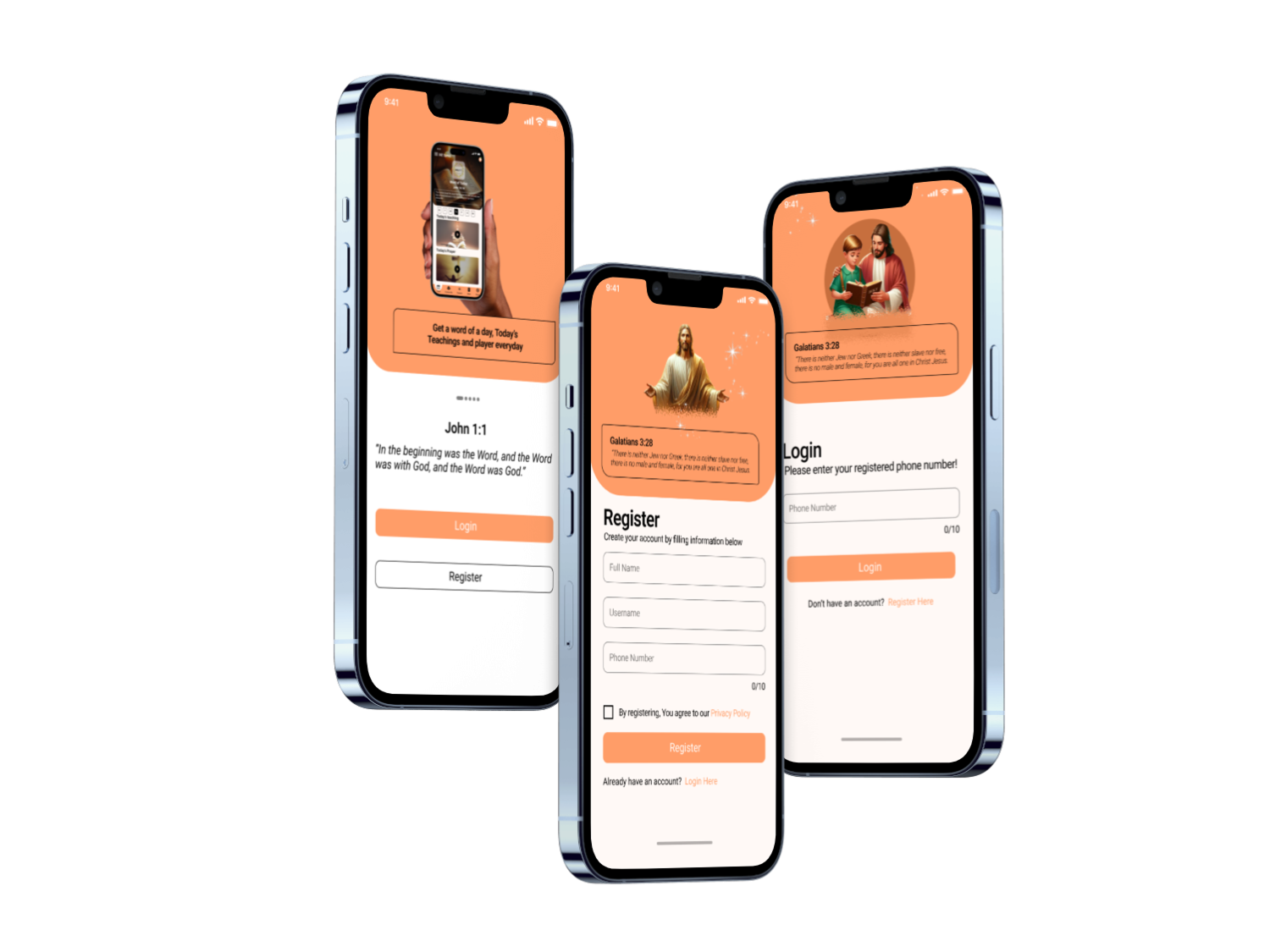 Holy Trio App Screenshot 3